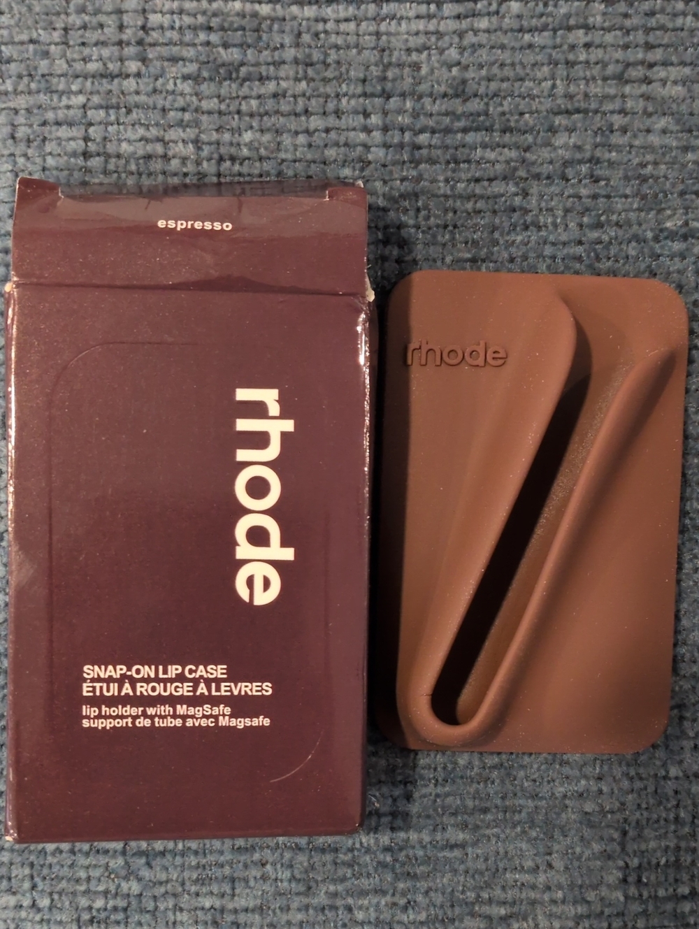 RHODE Snap-On Lip Case — Espresso
